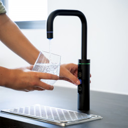 Puretec SPARQ-S5 Sparkling, Chilled & Ambient Water Filter Appliance with Matt Black Tap 
