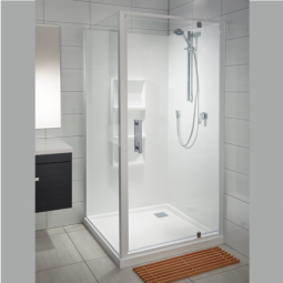 Athena Soul Acrylic Moulded Wall Shower