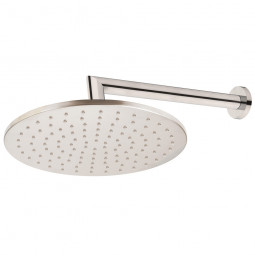 Voda Wall Mounted Shower Drencher (Round) - Brushed Nickel