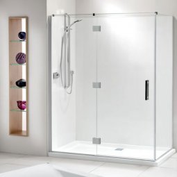 Athena Lifestyle Acrylic Flat Wall Shower