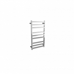 Waterware Electric Square Towel Rail 240V 900 x 500mm Brushed Stainless