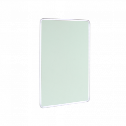 Waterware 600 x 1000mm Rectangular Mirror Gloss White