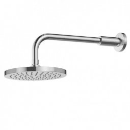 Methven Wairere 200mm Overhead Shower on Wall Arm - Chrome