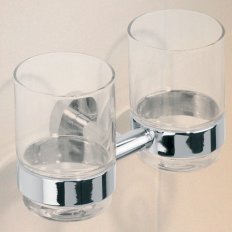 Caroma Cosmo Tumbler and Holder Double