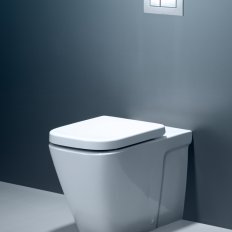 Caroma Cube Wall Faced Invisi Series II® Toilet Suite