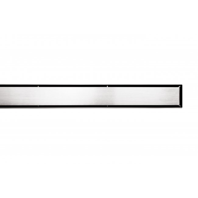 Tranquillity Channel Drain Solid - Brushed Stainless Steel
