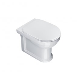 Plumbline Catalano Canova Royal Floor Mount Toilet White Seat