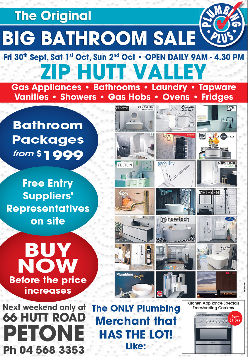 Zip Hutt Valley sale