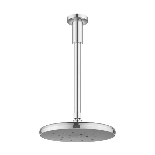 Methven Kiri MKII Satinjet Overhead Shower on Ceiling Arm