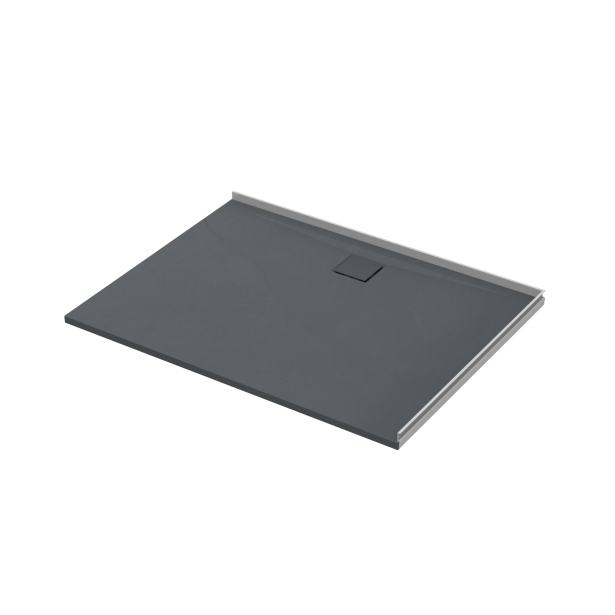 Athena SlateForma 2-Sided Corner Shower Tray