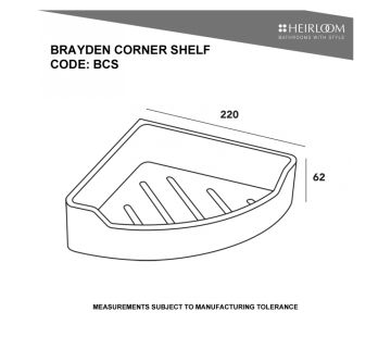 Brayden Corner Shelf