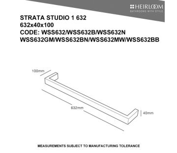 Strata Studio 1 Towel Warmer