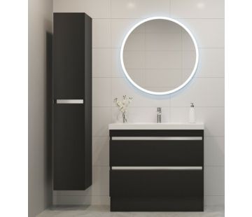 Broadway Round Mirror with LED Lighting & Demister