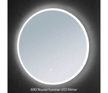 Iluminar LED Mirror with Demister