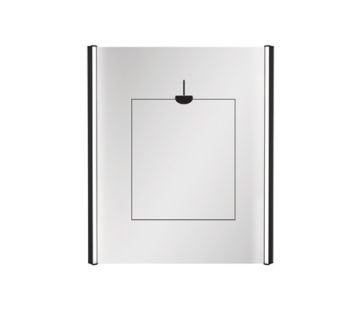 Solo Simple Mirror 700 & 1 x Demister & Kobi LED