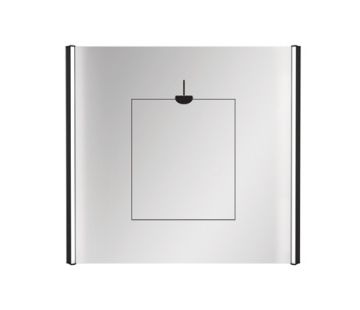 Solo Simple Mirror 900 & 1 x Demister & Kobi LED
