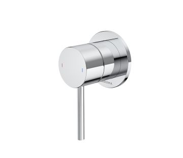 Liano II Bath/Shower Mixer - Round Cover Plate