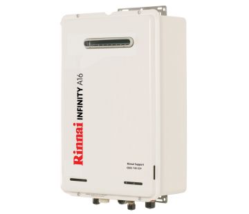 INFINITY A16 16L External Continuous Flow Gas Water Heater