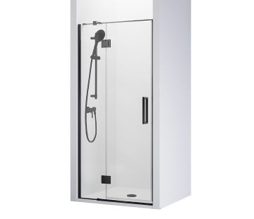 Evora 3-Sided Alcove Showers for Tiled Walls - Hinged Door