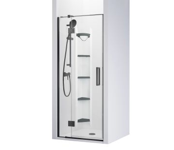 Evora 3-Sided Alcove Acrylic Showers - Hinged Door