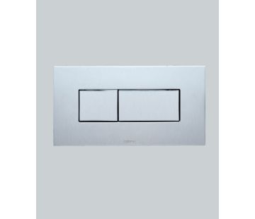 Invisi Series II Metal Rectangular Dual Flush Plate & Buttons