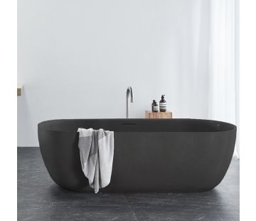 Claybrook Vela 1700 Freestanding Bath Charcoal