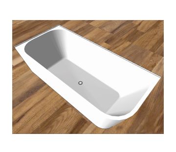 Cita Freestanding Back-to-Corner Bath 1700