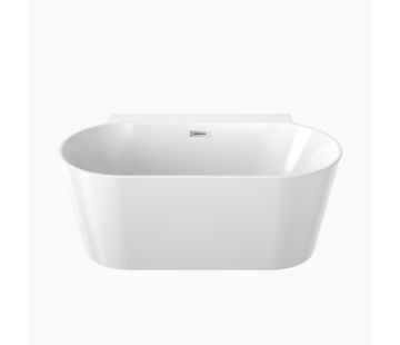 Round Back to Wall Freestanding Baths