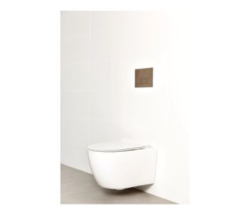 Milu Crest Odourless Wall Hung Toilet Pan