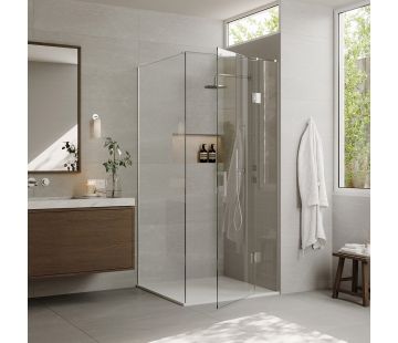 Ebony & Ivory Tambora Shower 1200 x 1000