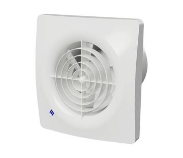 Quiet 125mm Wall/Ceiling Bathroom Fan with Humidity Control