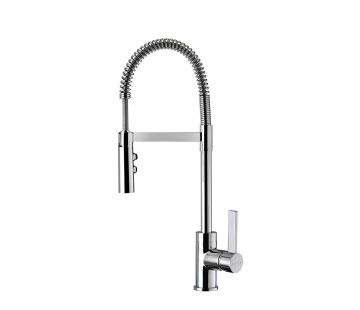 Gaston Spring Pull Down Twin Function Sink Mixers