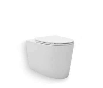 Grande Wall Faced Toilet Pan & Seat