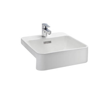 Forefront Square Semi Recessed Basin