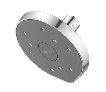 Kiri MKII Satinjet Low Flow Wall Shower Rose