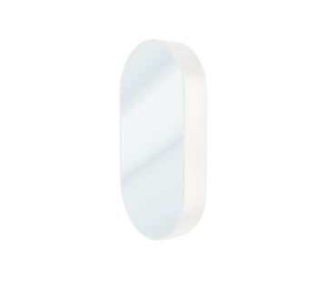 Kzoao 500mm Oval Mirror Cabinet