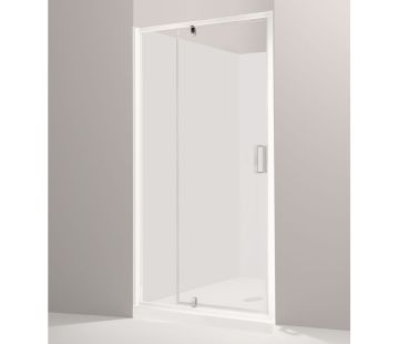 Valencia Elite 3-Sided Alcove Acrylic Showers - Pivot Door